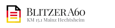 Blitzer-Infoseite A60 Mainz